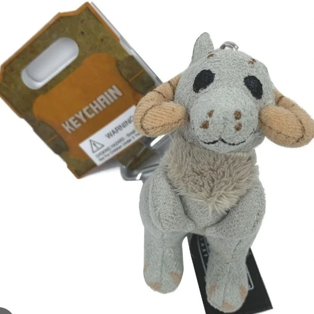 Star Wars Galaxys Edge Bantha Plush Keychain Disney Parks Tatooine Creature Tag